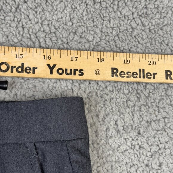 Michael Kors Men's Dress Pants 34X32 Charcoal Flat Front Straight Stretch NWT - Picture 9 of 11